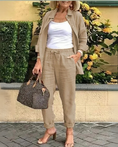 Aina - Ensemble Chemise et Pantalon