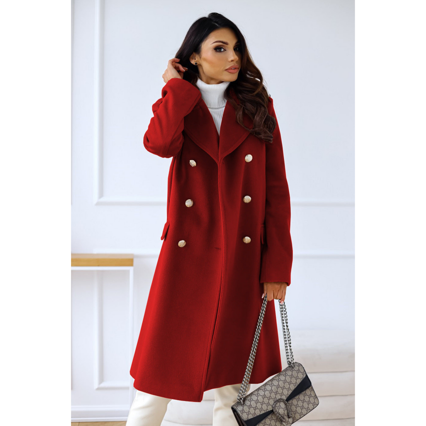 Wenda | Femme Manteau Long | Chaud et Fonctionnel