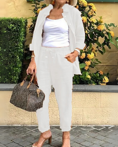 Aina - Ensemble Chemise et Pantalon