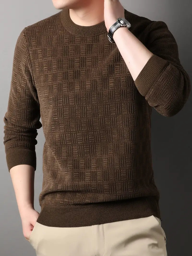 Yves Pull Homme – Luxe Intemporel et Confort Sophistiqué