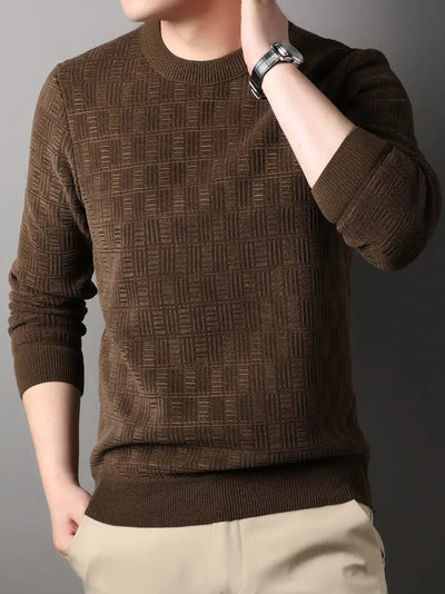 Yves Pull Homme – Luxe Intemporel et Confort Sophistiqué