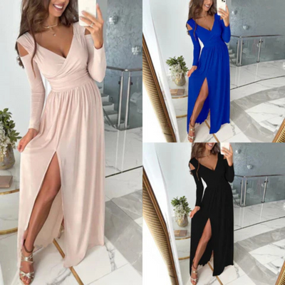 Ysaline | Robe Femme | Élégance Longue et Raffinée
