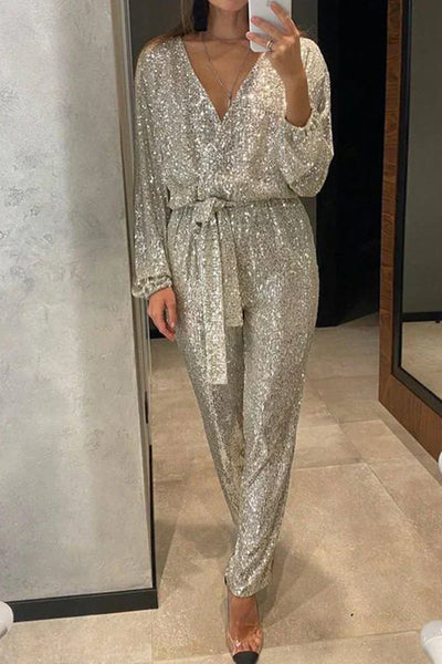Aeris – Jumpsuit stylé avec des paillettes