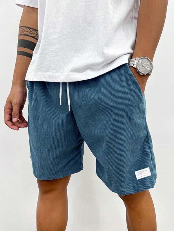 Zachary Short en Velours Côtelé pour Homme – Short Confortable avec Stretch & Style Intemporel
