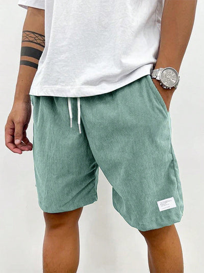 Zachary Short en Velours Côtelé pour Homme – Short Confortable avec Stretch & Style Intemporel
