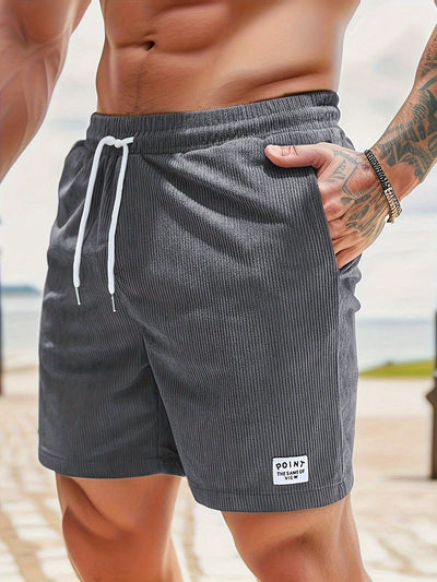 Zachary Short en Velours Côtelé pour Homme – Short Confortable avec Stretch & Style Intemporel