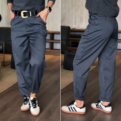 Lucien Moreau™ | Pantalon galbant rayé - Edition limitée