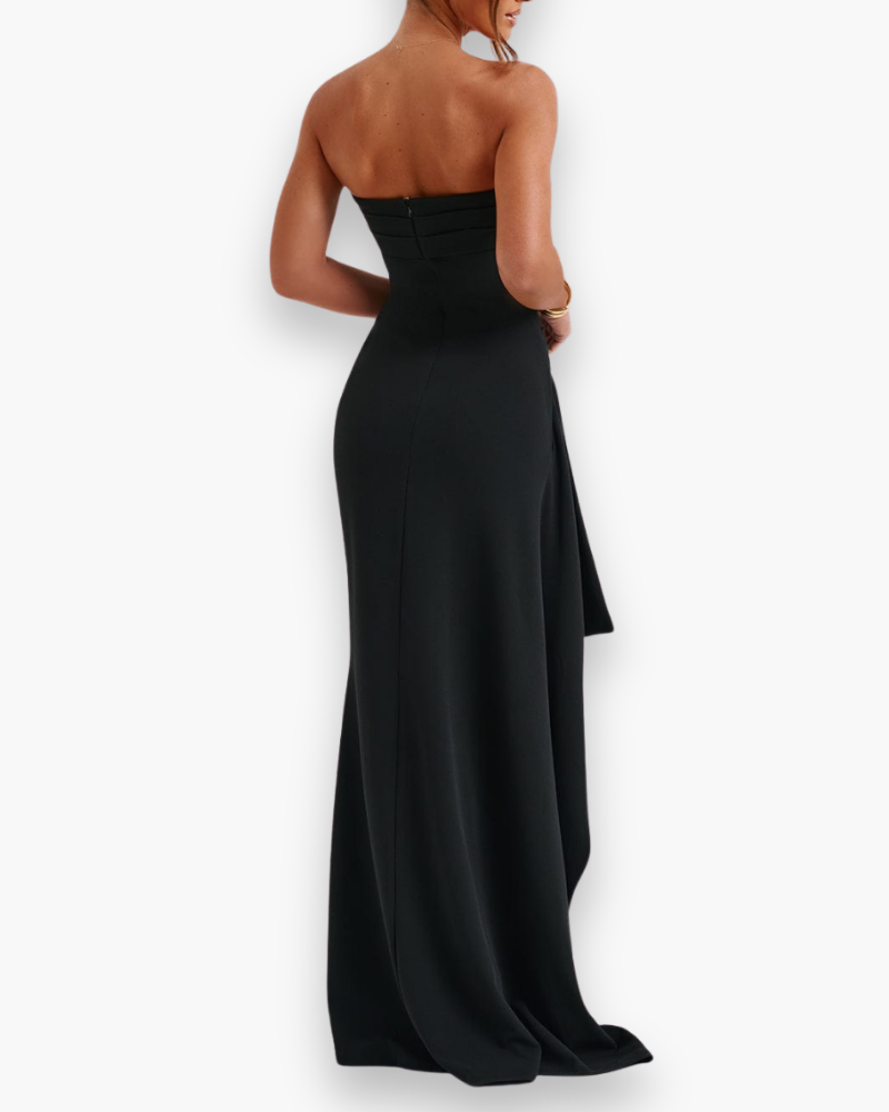 Robe de soirée fendue femme | Maxi élégante
