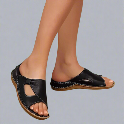 Yvonne | Sandales orthopédiques en cuir de première qualité