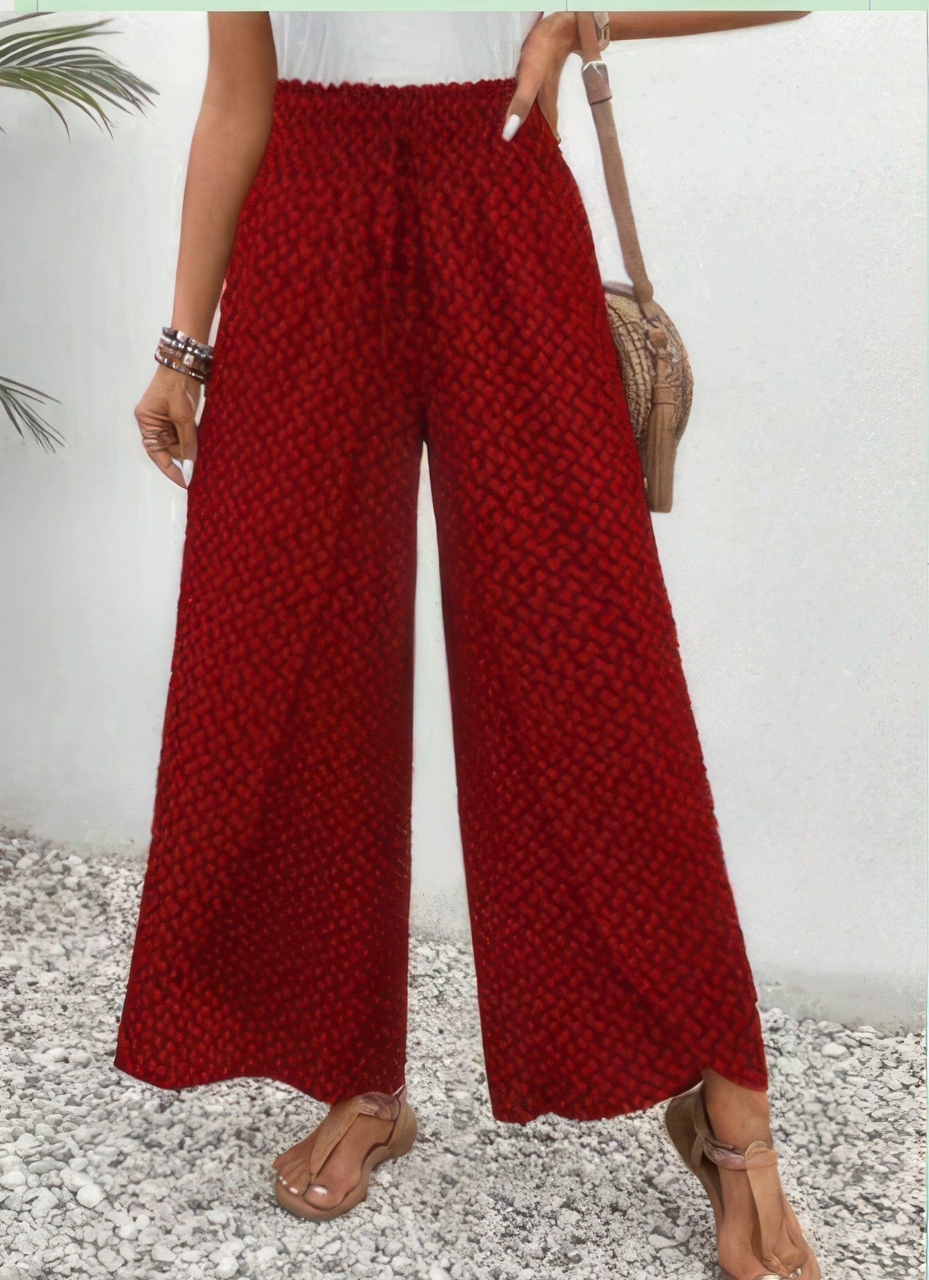 Agatha | Pantalon relax avec taille élastique