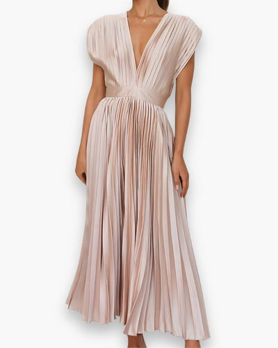 Robe croisée sans manches pour femme | Chic et agréable