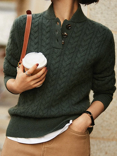 Zara - Pull À Motif Texturé - Doux Et Gracieux - Confortable