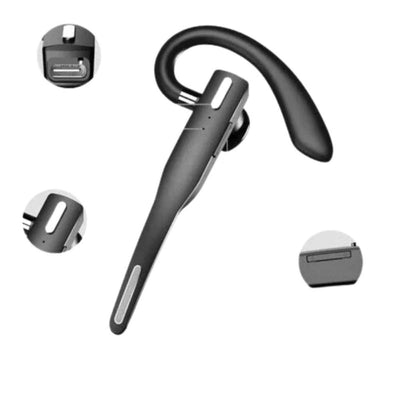 VoxEdge - Oreillette Bluetooth avec fonction d'appel, design compact et étui de chargement pratique