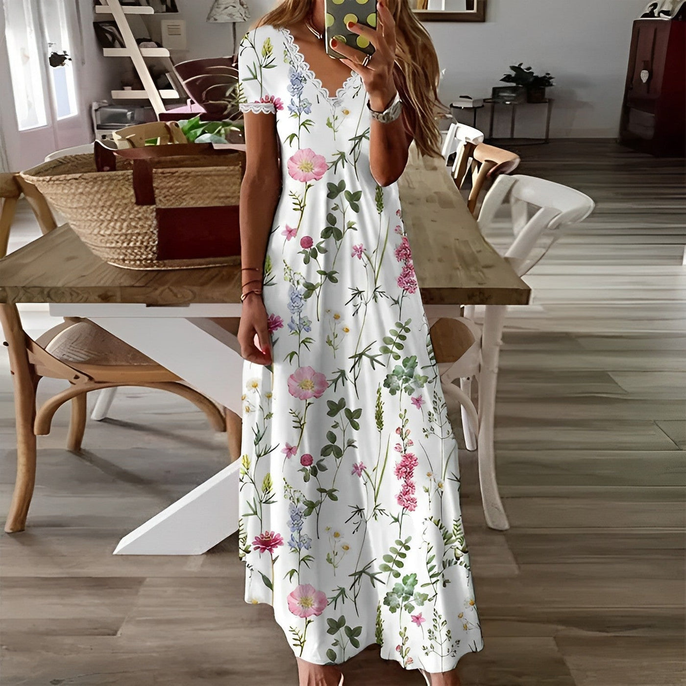 ALMA - Robe à fleurs élégante et stylé