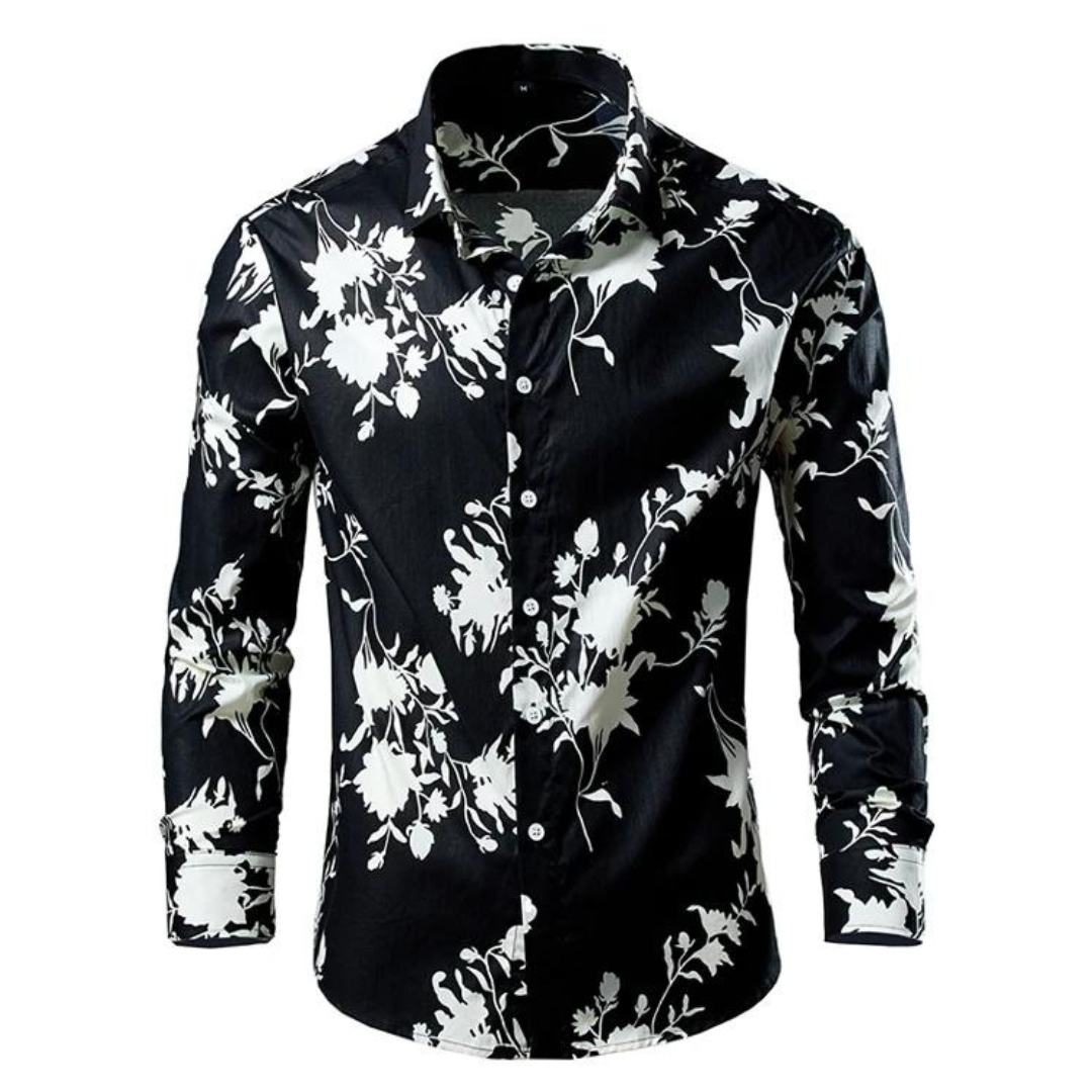 Alexei - Chemise à fleurs - Élégant - Hommes
