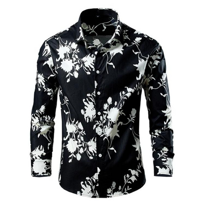Alexei - Chemise à fleurs - Élégant - Hommes