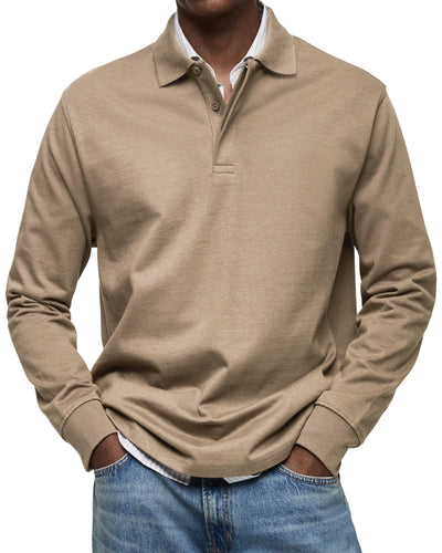 Alexandre™ | Polo Manches Longues Casual