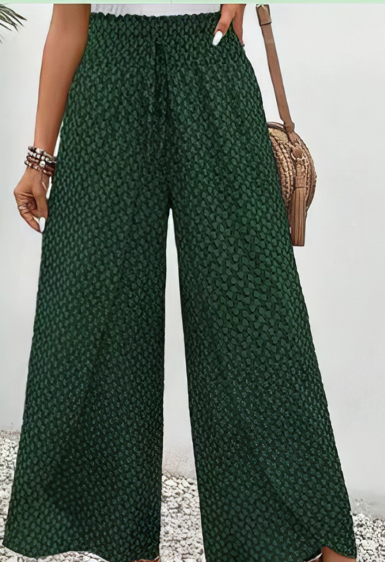 Agatha | Pantalon relax avec taille élastique
