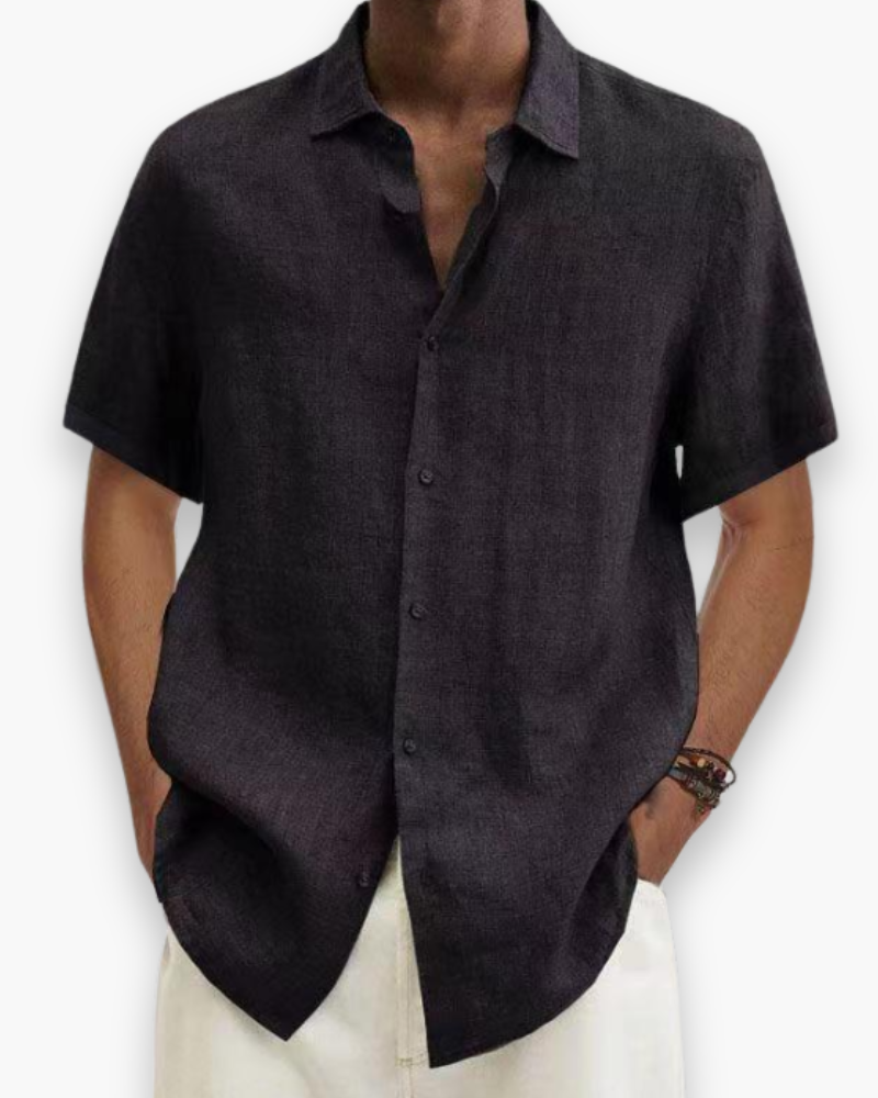 Chemise casual chic homme | Tissu respirant