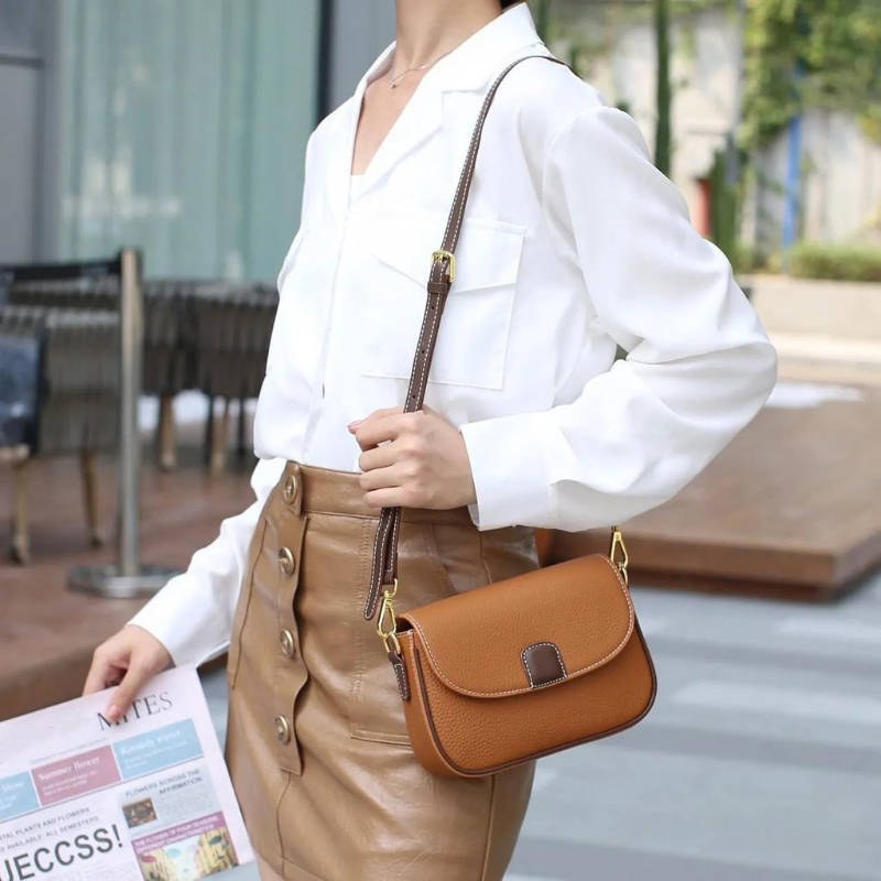 Alessia - Sac à bandoulière tendance avec silhouette classique et charme quotidien