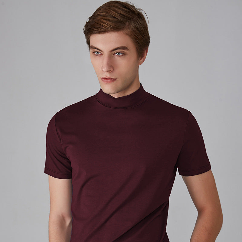 Yeal – T-shirt slim en soie lactée pour un confort seconde peau