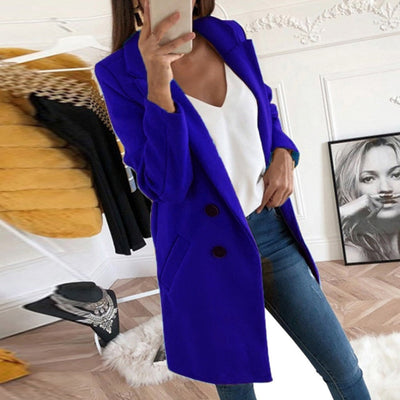Adelphe | Manteau Long Pour Femme | Fermeture Boutonnée