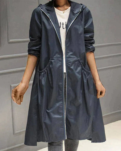 Zoé - Manteau de pluie femme long