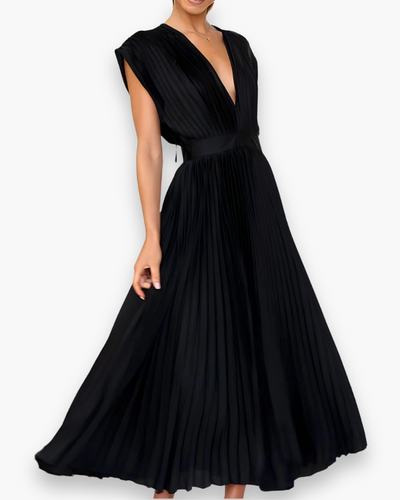 Robe croisée sans manches pour femme | Chic et agréable