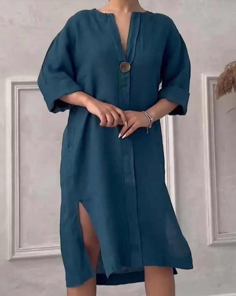 Yvette – Robe Midi Stylée