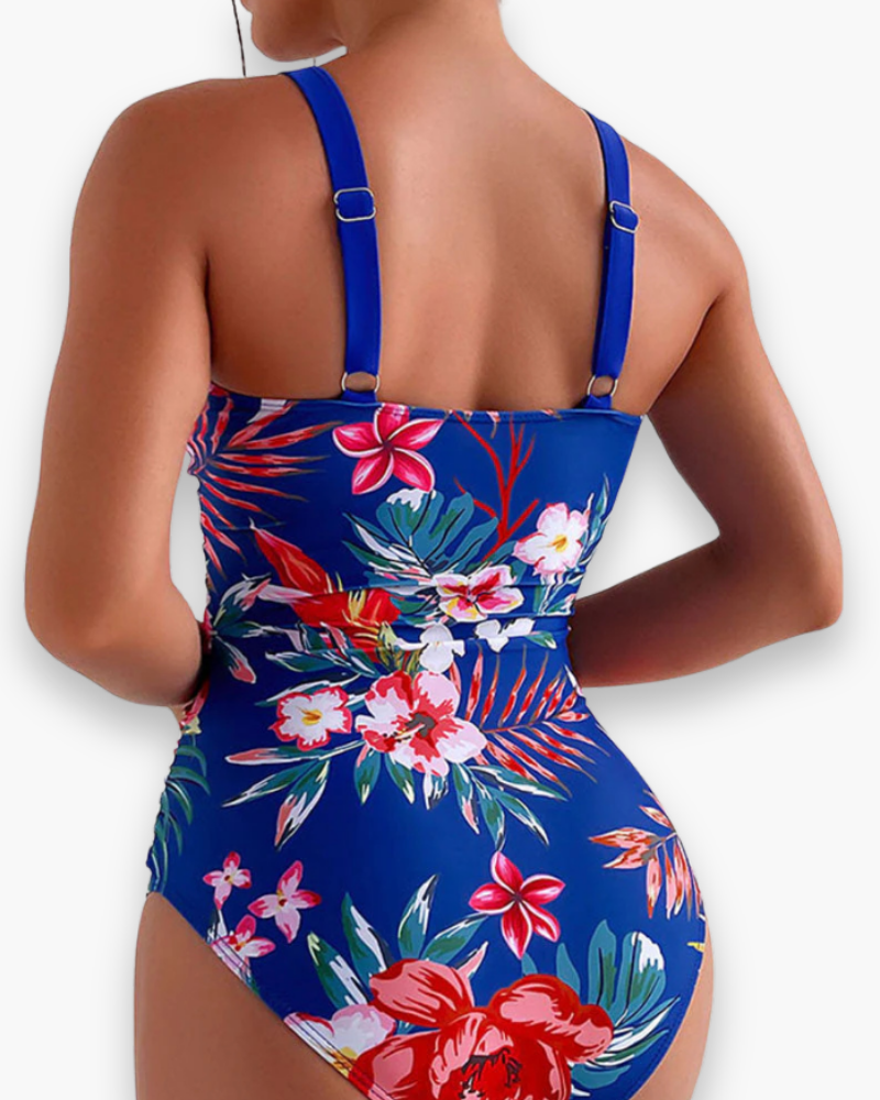 Maillot une pièce fleuri femme | Élégant et coloré