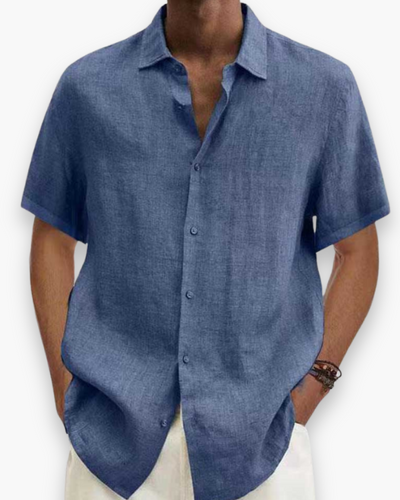 Chemise casual chic homme | Tissu respirant