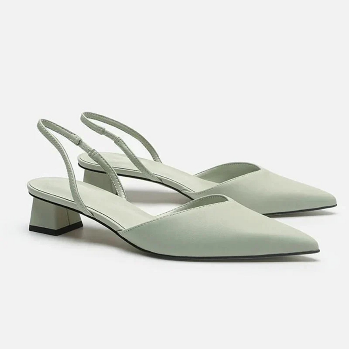 Ninette | Femme Sandales | Bout Pointu et Talon Bas