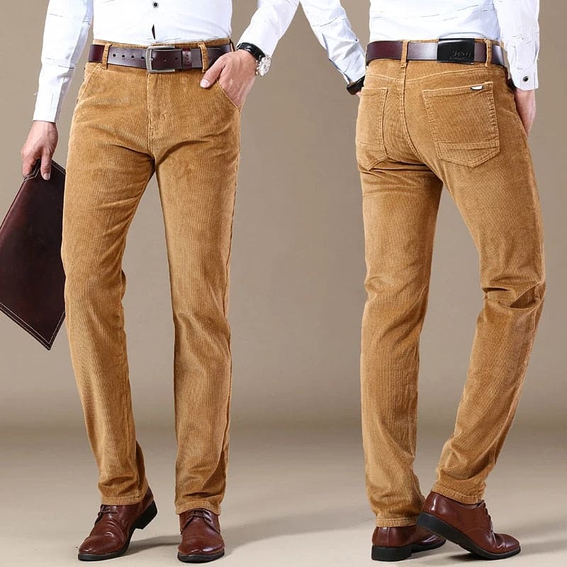 Alexandre - Pantalon En Velours Côtelé Élégant