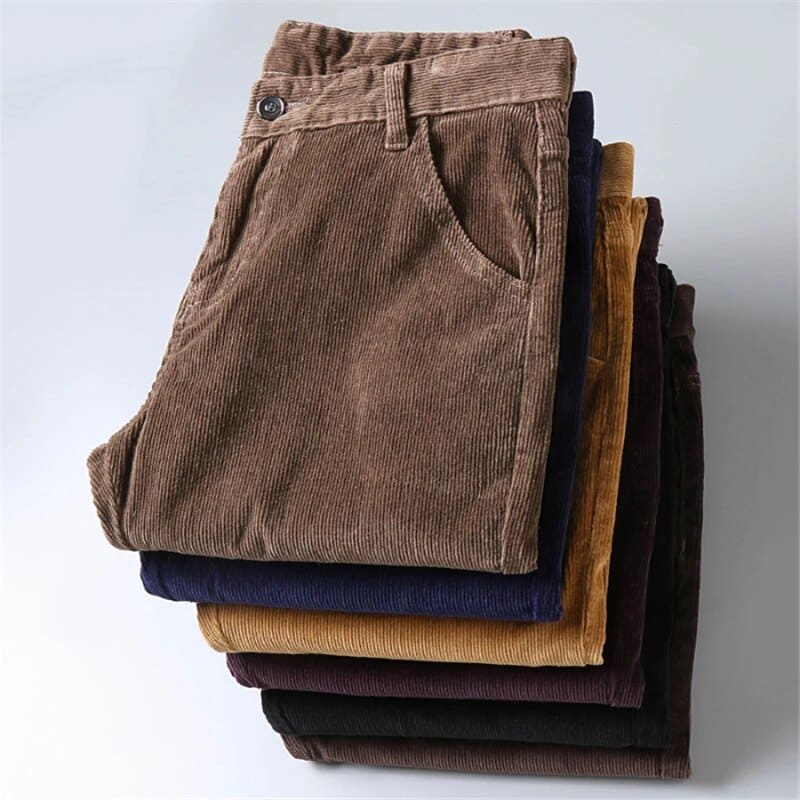 Alexandre - Pantalon En Velours Côtelé Élégant