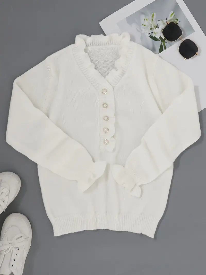Xaviera - Pull d'automne doux pour femmes