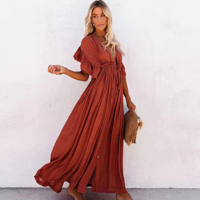 Yolaine | Femme Robe | Légère et Fluide pour l’Été