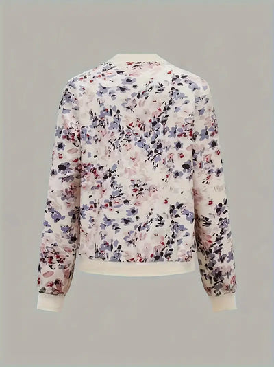 Yori – Veste bomber à motif floral