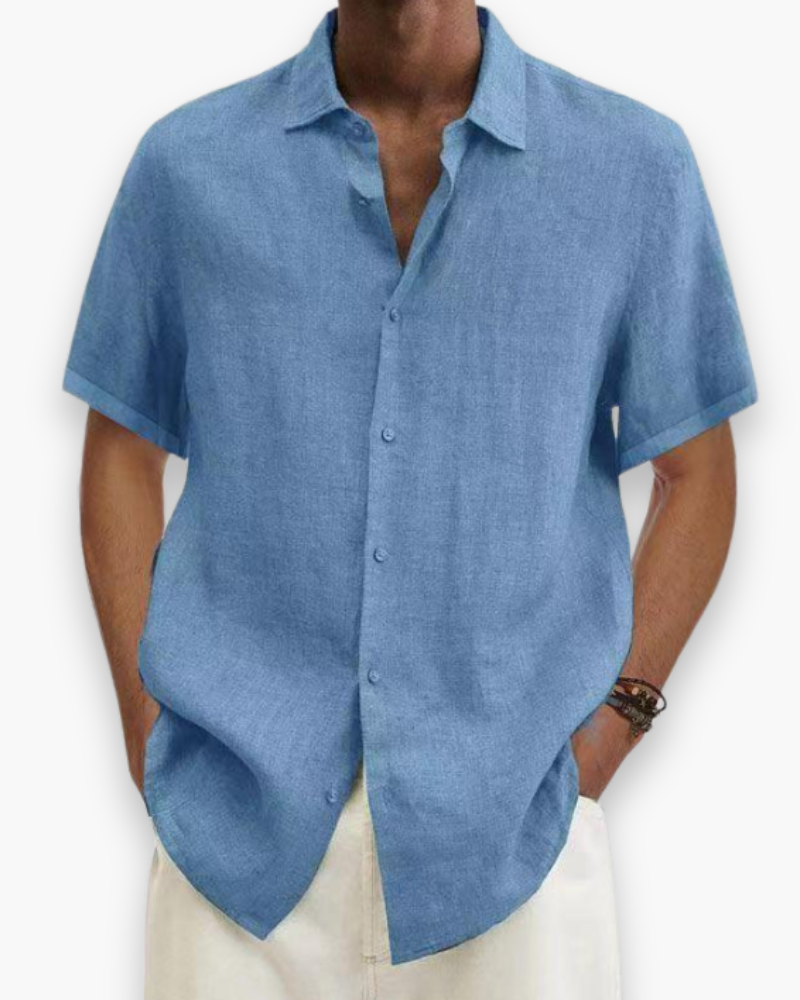 Chemise casual chic homme | Tissu respirant