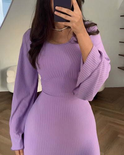 Robe | Tricotée Élégante