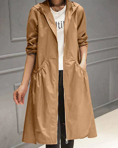 Zoé - Manteau de pluie femme long