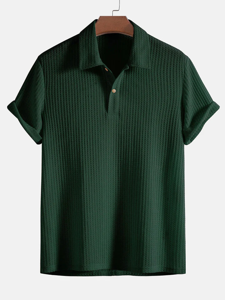 Polo en Maille Tricotée Pour Hommes | Décontracté