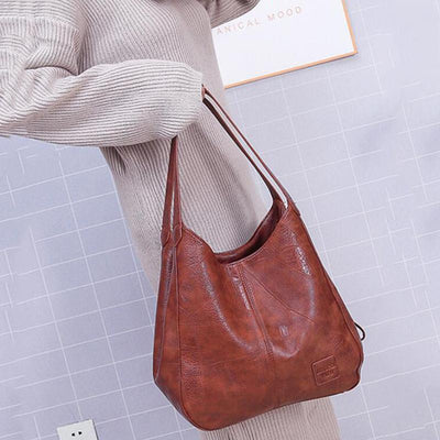 Alice Sac Vintage Femme – Élégant Sac à Main en Similicuir avec Grand Espace & Finitions Haut de Gamme