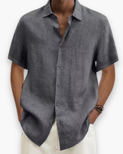 Chemise casual chic homme | Tissu respirant
