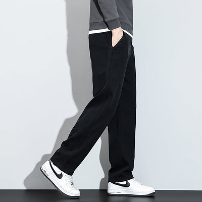 William Pantalon de Travail Homme – Pantalon Outdoor Anti-Froissage avec Jambes Droites & Fermeture Éclair