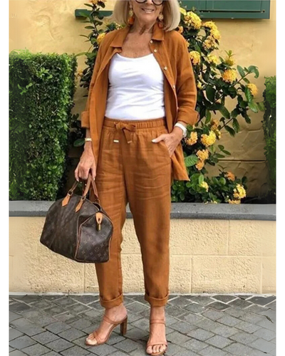 Aina - Ensemble Chemise et Pantalon