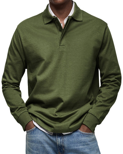 Alexandre™ | Polo Manches Longues Casual