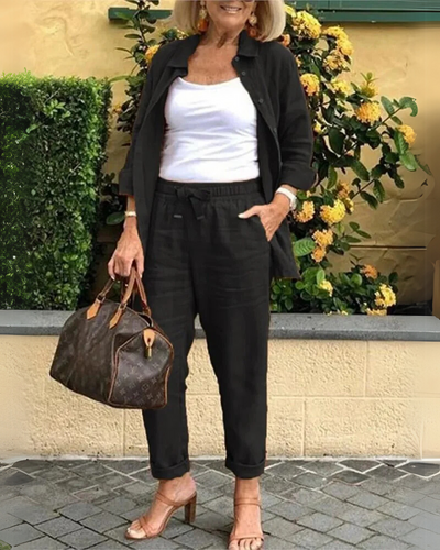 Aina - Ensemble Chemise et Pantalon