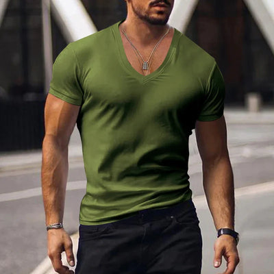 Aaron | T-shirt ajusté décontracté pour hommes