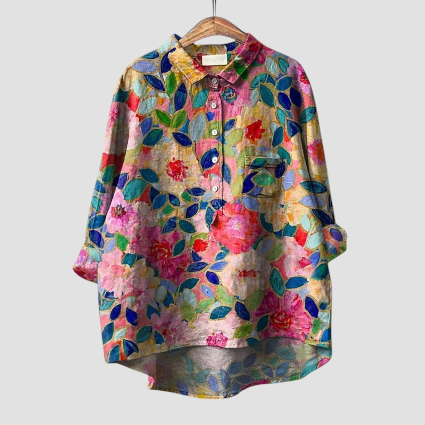 ZÉLIA | Chemise Florale Confortable et Tendance