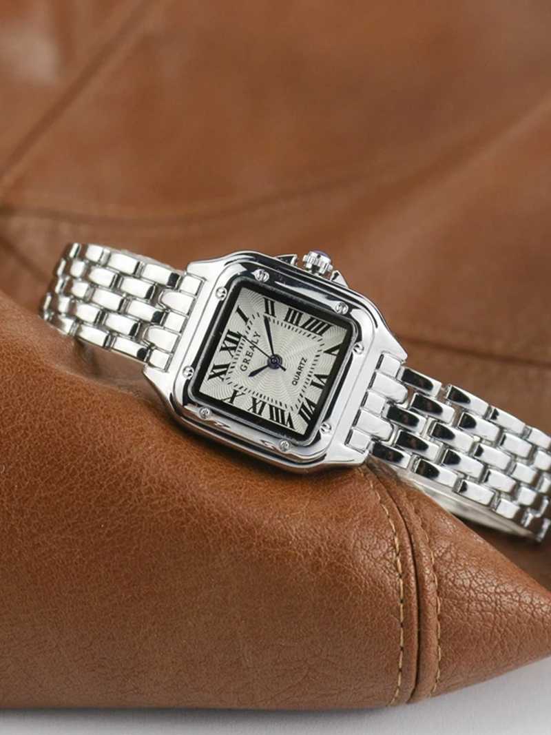 Claire - Montre à quartz carrée premium